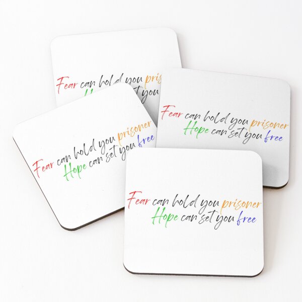 Item preview, Fear can hold you prisoner hope can set you free designed and sold by money33fuller.