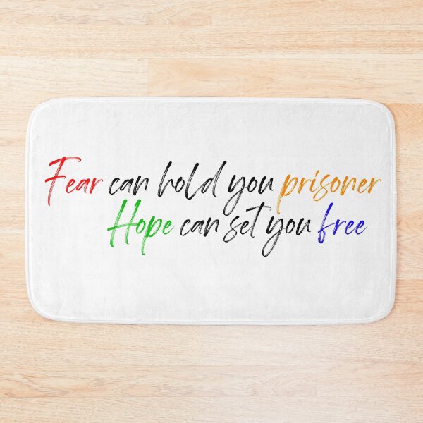 Item preview, Fear can hold you prisoner hope can set you free designed and sold by money33fuller.