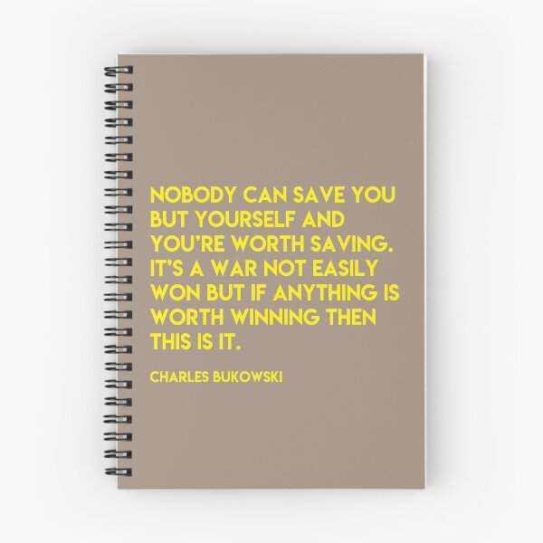 Item preview, Nobody can save you Print - bright yellow designed and sold by Skippingbird.