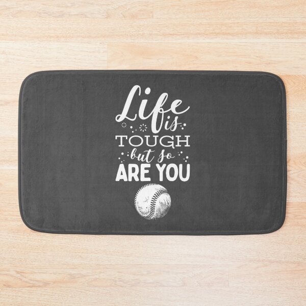 Item preview, Love Baseball Player Coach Sayings Life Is Tough But So Are You Gift designed and sold by Maljonic.