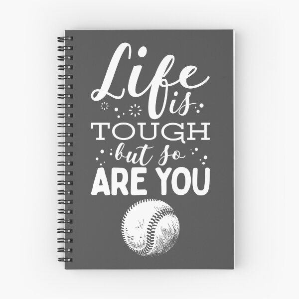 Item preview, Love Baseball Player Coach Sayings Life Is Tough But So Are You Gift designed and sold by Maljonic.