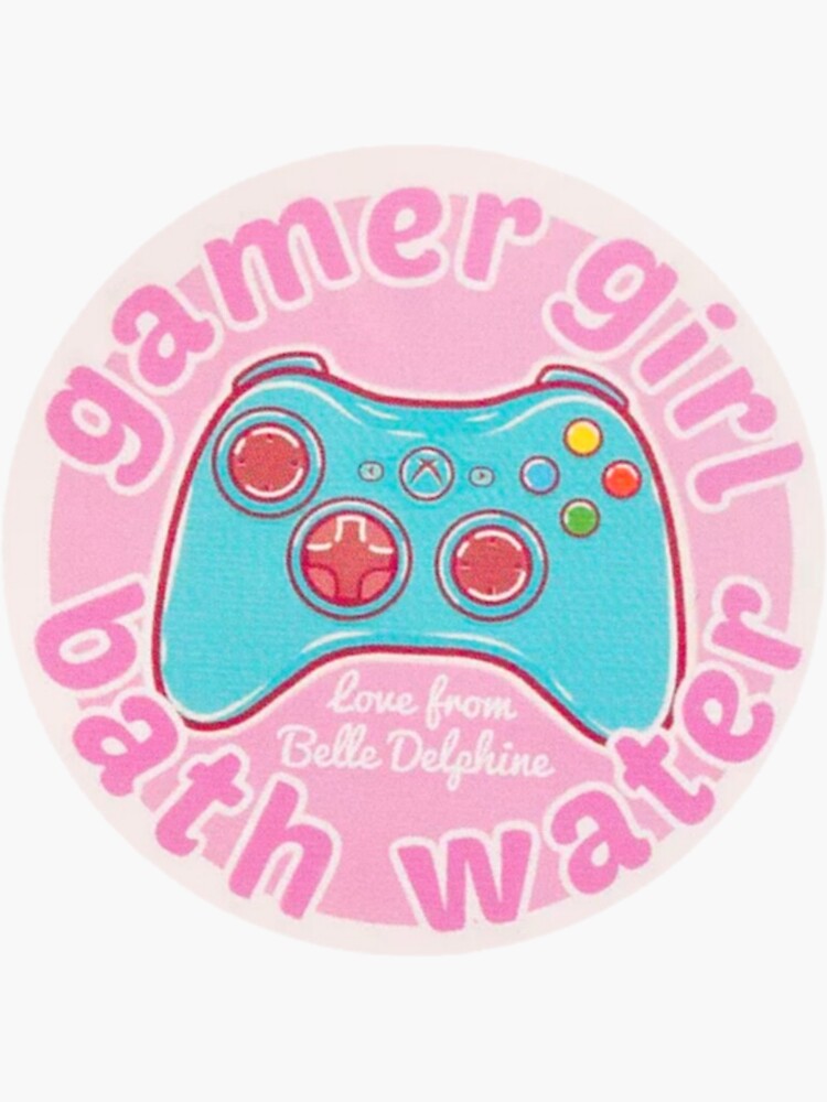 Belle Delphine Gamer Girl Water Sticker Vinyl Bumper Sticker Decal  Waterproof 5