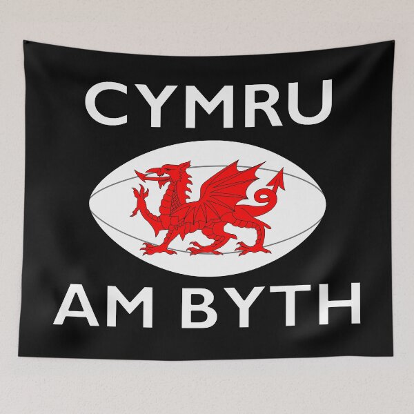 Item preview, Rugby Wales Cymru Am Byth designed and sold by SandersApparel.