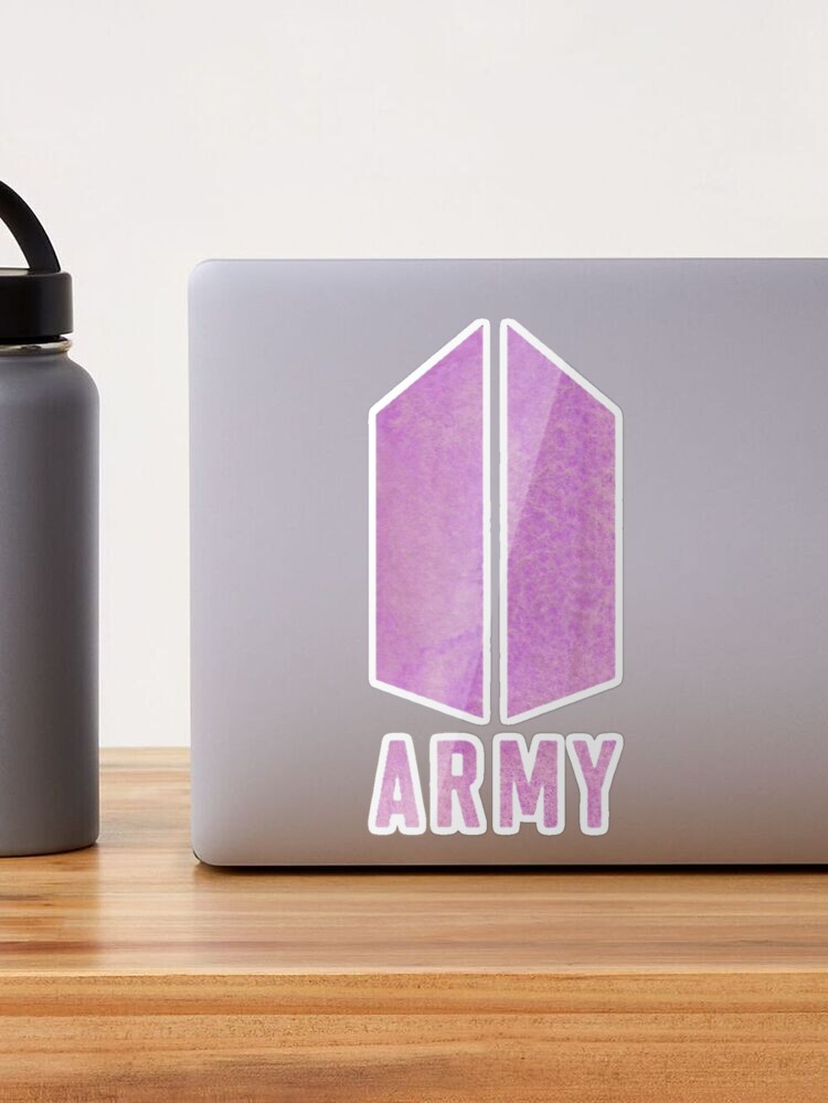 BTS Lunch Bag for Kpop Army Purple Smoke with Bottle Partition at  CustomizeGiftsPK