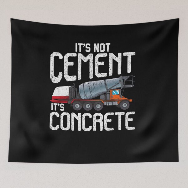 Item preview, It's not cement it's concrete Concrete Finisher designed and sold by Proficient  Tees.