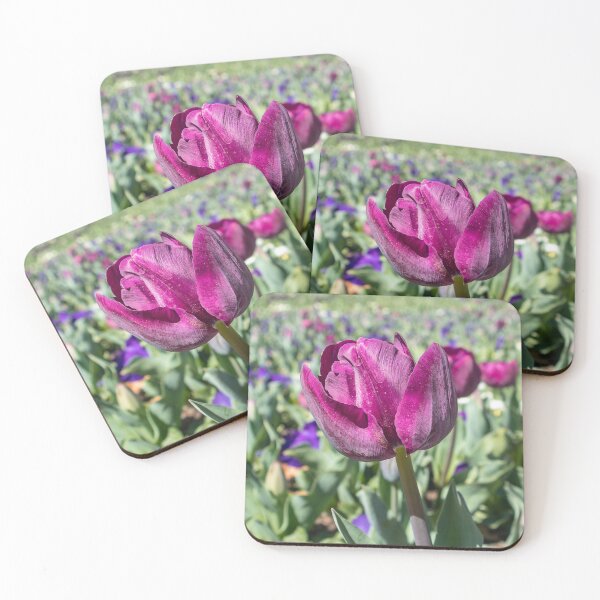 Item preview, Purple Tulip - Beautifully textured petals designed and sold by DPalmer.