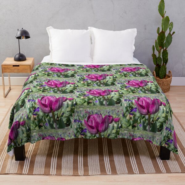 Item preview, Purple Tulip - Beautifully textured petals designed and sold by DPalmer.