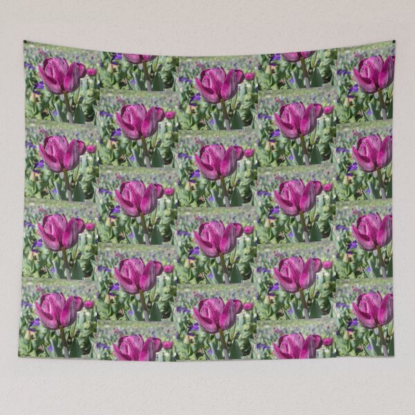 Item preview, Purple Tulip - Beautifully textured petals designed and sold by DPalmer.