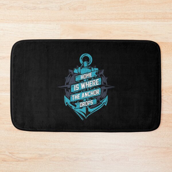 Item preview, Home is where the anchor drops Coast guard designed and sold by Proficient  Tees.