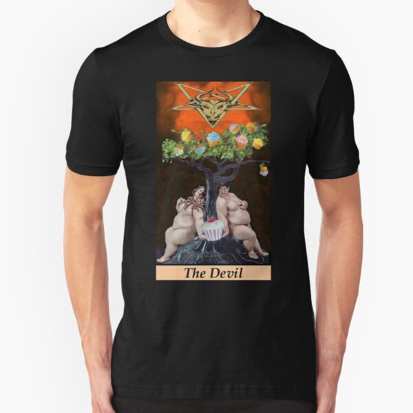THE DEVIL Slim Fit T-Shirt