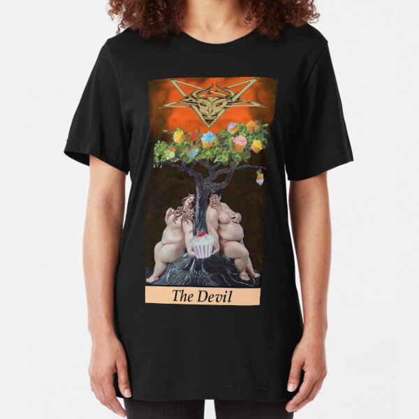 THE DEVIL Slim Fit T-Shirt
