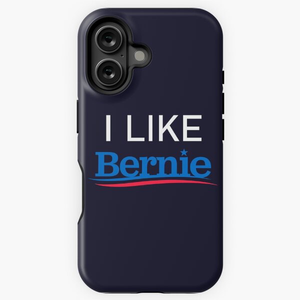 Vista previa del artículo con la obra «Me gusta Bernie - Bernie Sanders, Bernie 2020», diseñado y vendido por SpaceDogLaika.