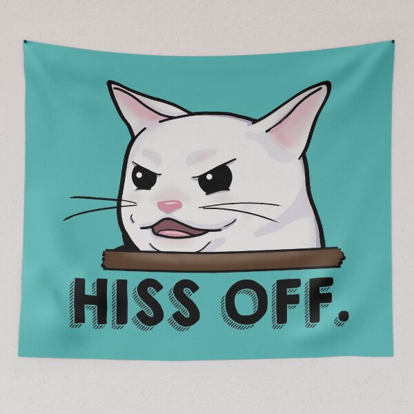 Item preview, Hiss Off designed and sold by Regan Crowley.
