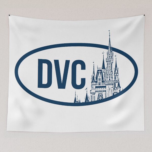 Item preview, DVC Magic Castle Sticker Blue designed and sold by FandomTrading.