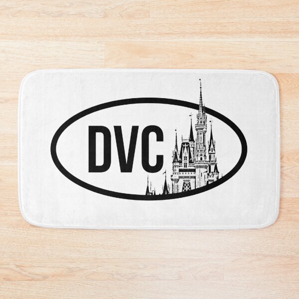 Item preview, DVC Magic Castle Sticker Black designed and sold by FandomTrading.