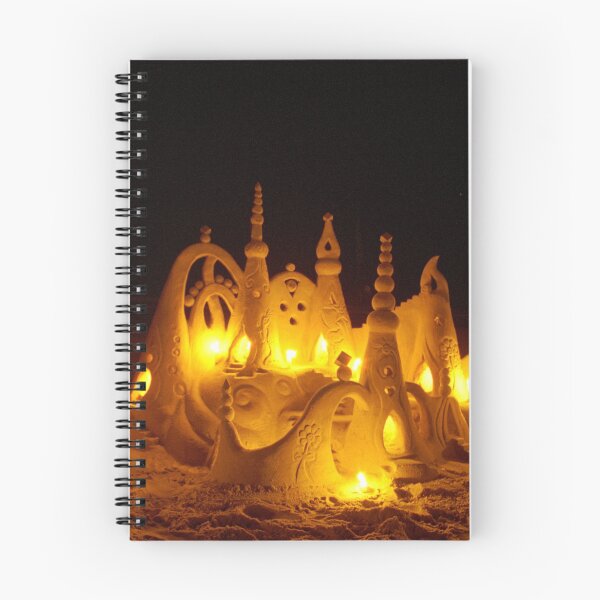 Item preview, Sand castle at night designed and sold by Sandology.