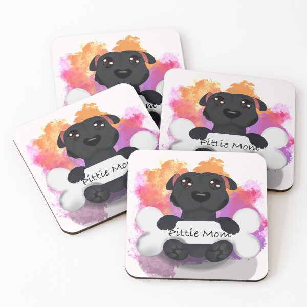 Item preview, Black Pittie (Mom) designed and sold by AdriDraws.