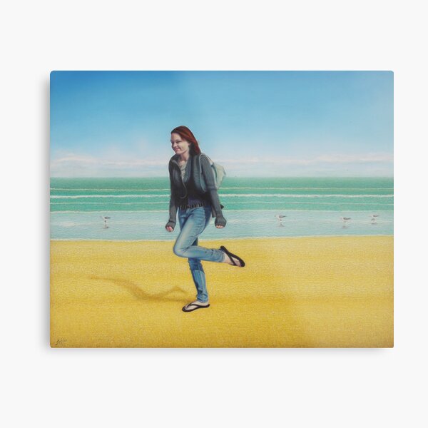 Devin and the Birds Metal Print
