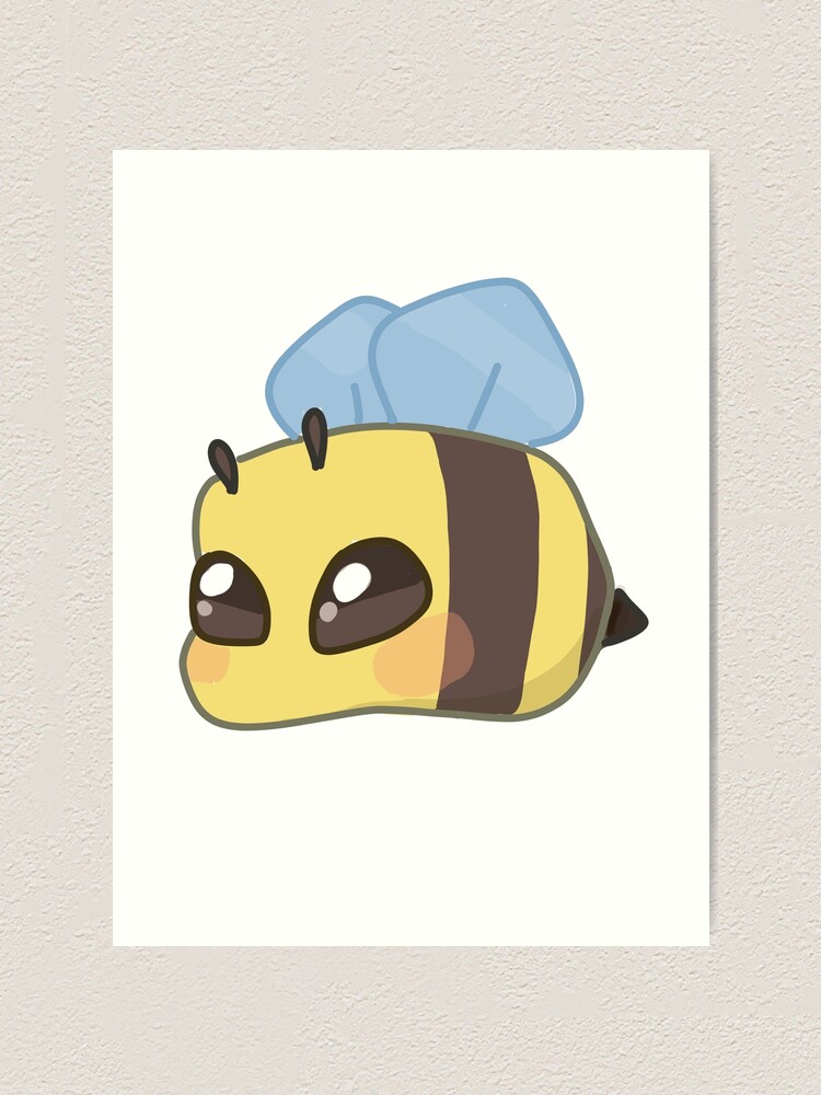 "Minecraft bee" Art Print by bopsterlobster | Redbubble