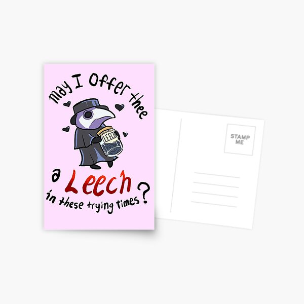 Item preview, Cute Plague Doc with Leech Jar designed and sold by Varis Z..