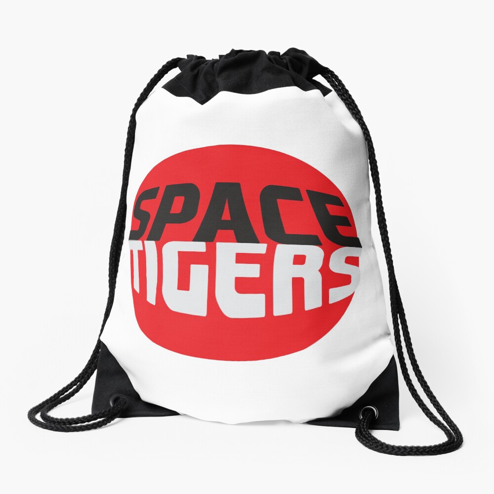 Space Tigers Berlin Jazz Drawstring Bag