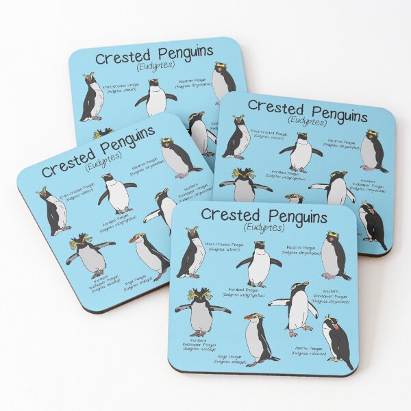 Item preview, Crested Penguins designed and sold by GraceT26.