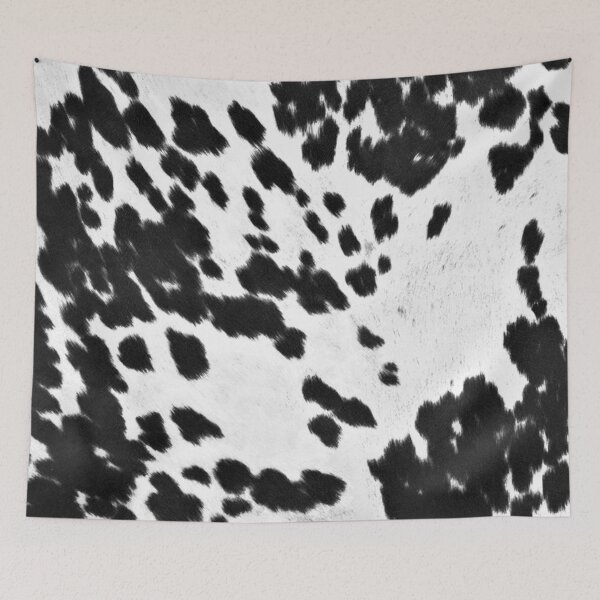 Item preview, Faux Cowhide Black and White 3 designed and sold by Gypsykiss.