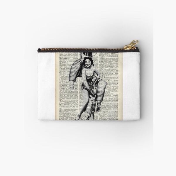 Item preview, Vintage Girl in robot costume  Dictionary Art designed and sold by DictionaryArt.