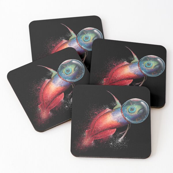 Item preview, Fire Goby Dartfish Swimming Into Space designed and sold by DontTouchHutch.