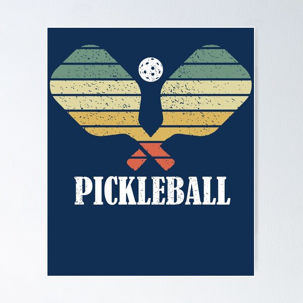 Item preview, Pickleball Vintage Distressed Retro Player designed and sold by d247.