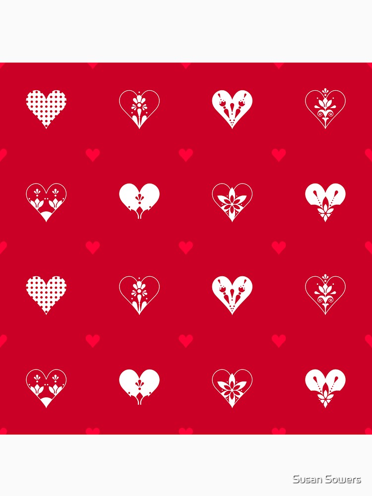 Valentines Day Hearts- Red by SSSowers