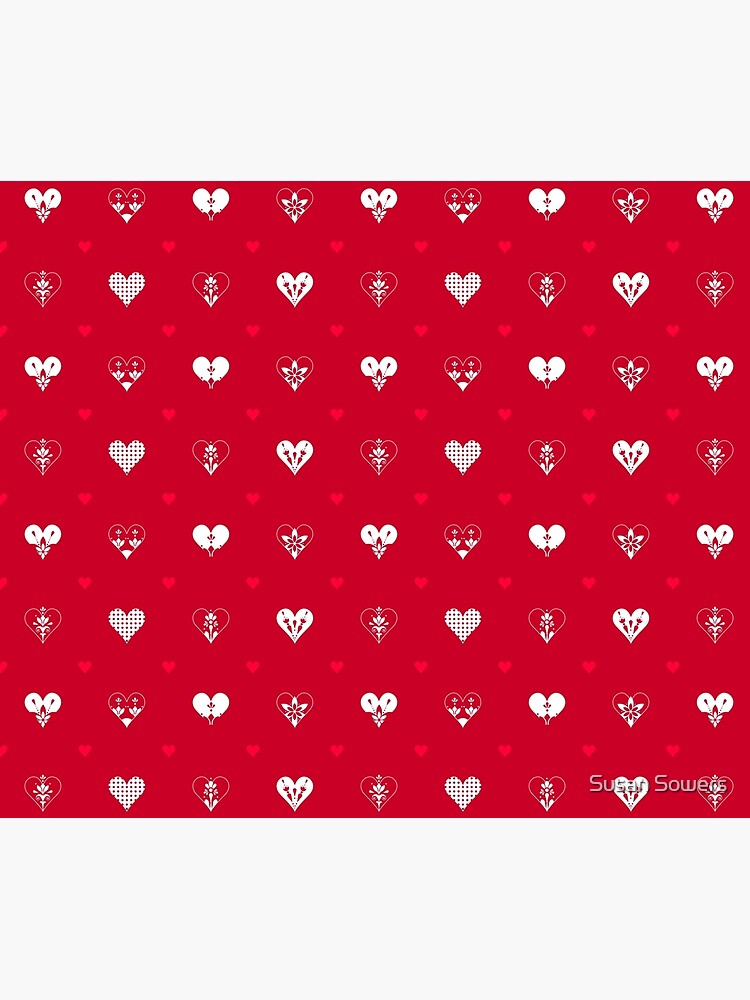 Valentines Day Hearts- Red by SSSowers