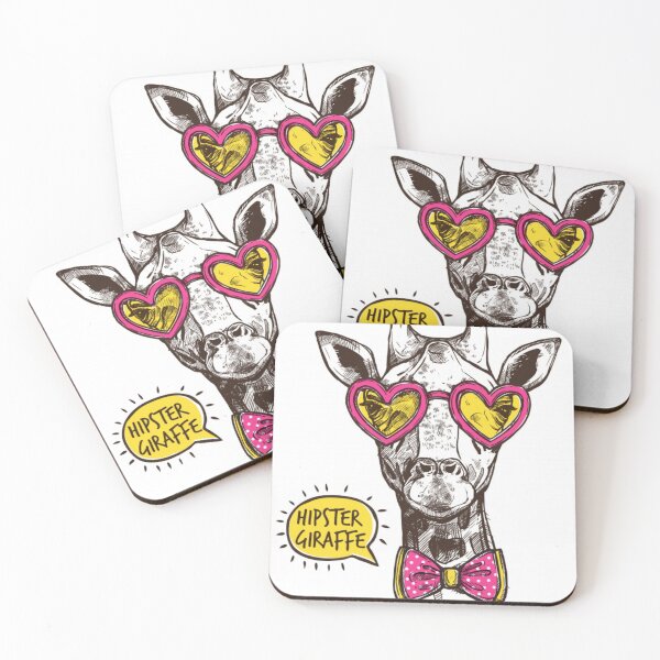 Item preview, Hipster Giraffe designed and sold by Cute Alien.
