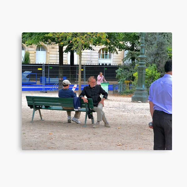 Watching the Pitch Canvas Print