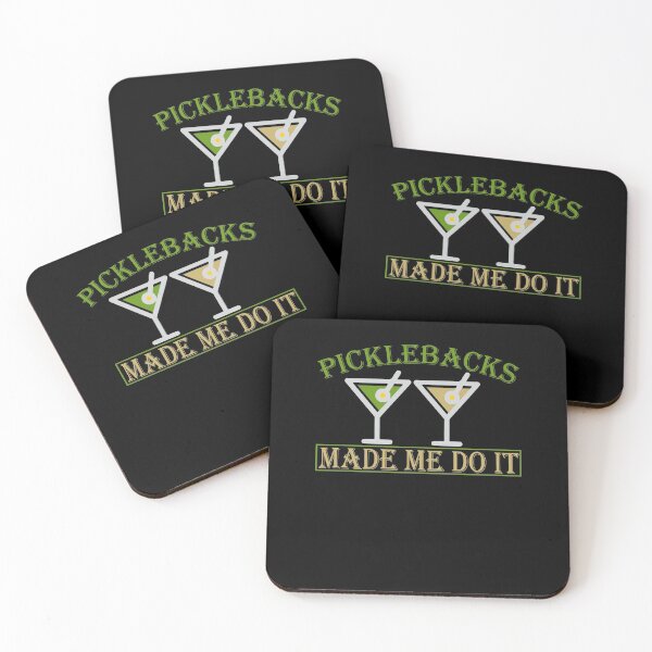Item preview, Picklebacks Made Me Do It Drinking Gift designed and sold by BiagioDeFranco.