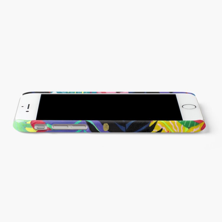 Alternate view of Purple Paradise in Shadows iPhone Case & Cover