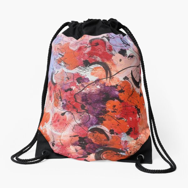 Early Morning Gardening Drawstring Bag