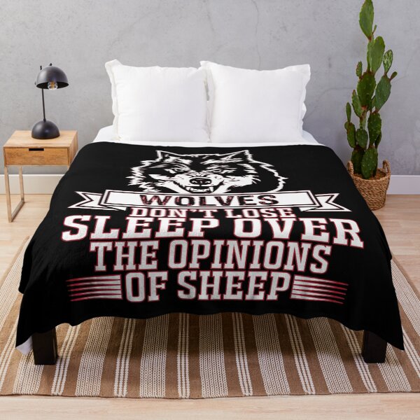 Item preview, Wolves Don't Lose Sleep Motivation designed and sold by BiagioDeFranco.