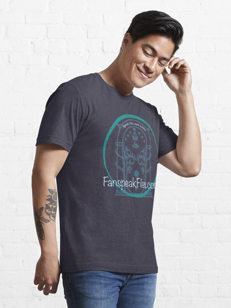 Alternate view of Speak, Fan, and Enter. Essential T-Shirt
