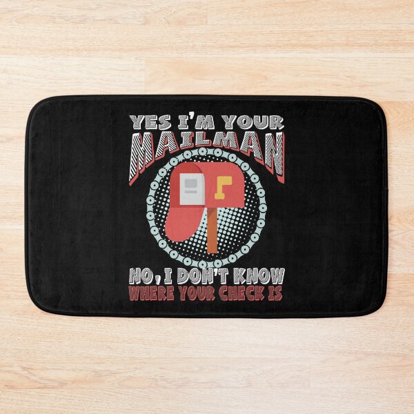 Item preview, Yes I'm Your Mailman Funny Mail Carrier Gift designed and sold by BiagioDeFranco.