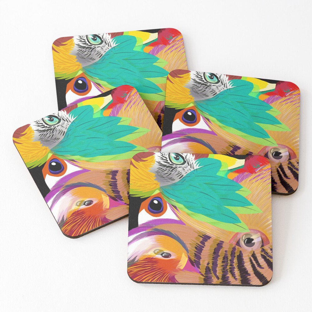 Item preview, Coasters (Set of 4) designed and sold by EpiphanyStoreb.