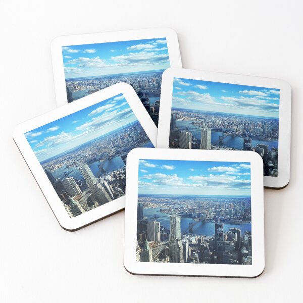 Item preview, Manhattan View From One World Trade Center designed and sold by Minnie777.