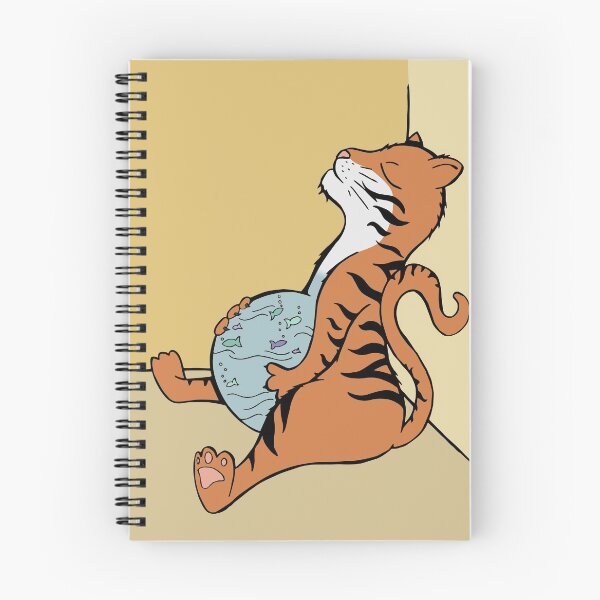Item preview, Tiger with Extreme Fish Belly designed and sold by Otter-Grotto.
