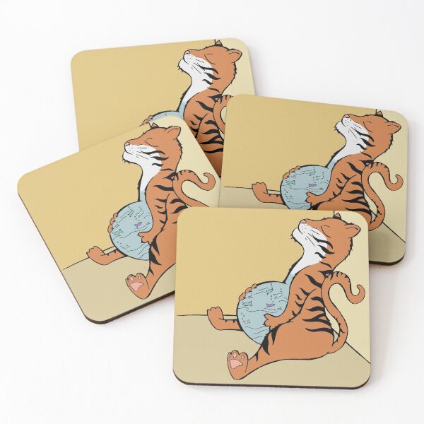 Item preview, Tiger with Extreme Fish Belly designed and sold by Otter-Grotto.