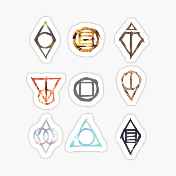 Item preview, Shadow Mark Sticker Sheet designed and sold by Harajukbox.