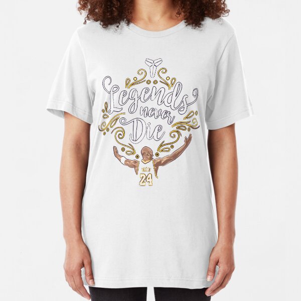 Legend kobe bryant King RIP Slim Fit T-Shirt