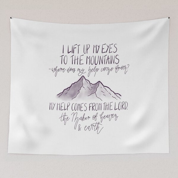 Item preview, Psalm 121:1-2 My help comes from the Lord designed and sold by cinw.