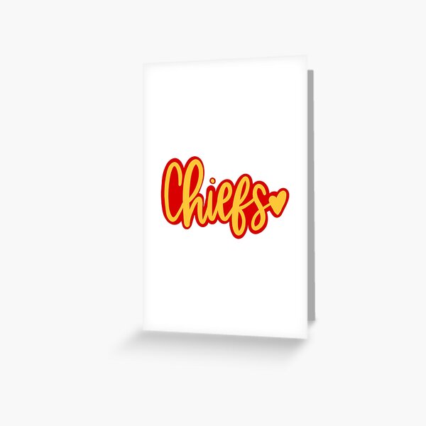 CHIEFS Greeting Card