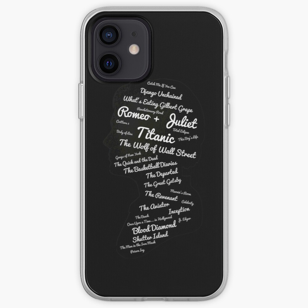 Leonardo DiCaprio Arte lobo de Wall Street Funda de teléfono blanco se adapta iPhone
