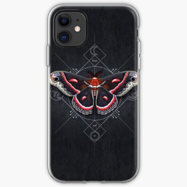 Cecropia Moth iPhone Soft Case